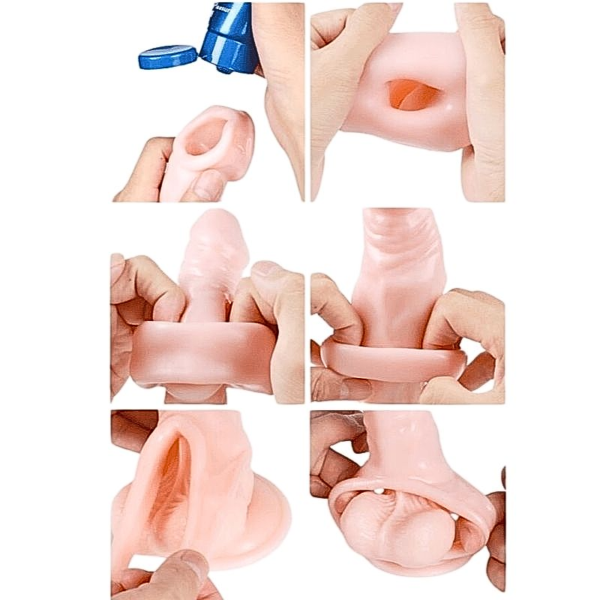 Alpha Boost Smooth PVC Penis Sleeve