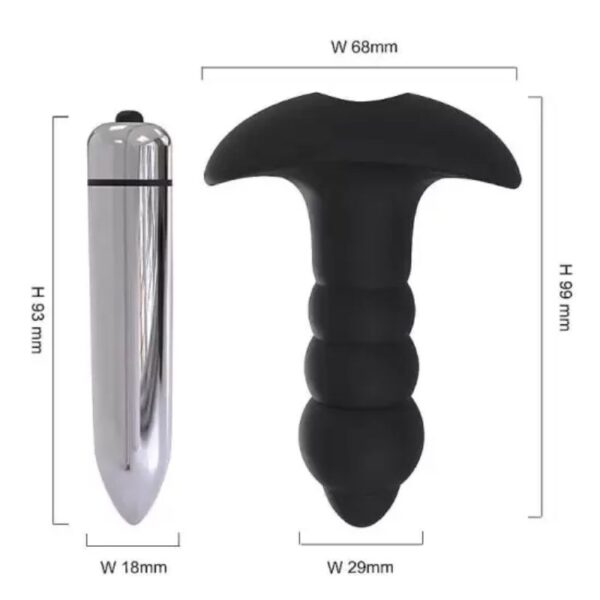 Easy Does It Anal Plug Vibrator