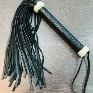 Leather whip