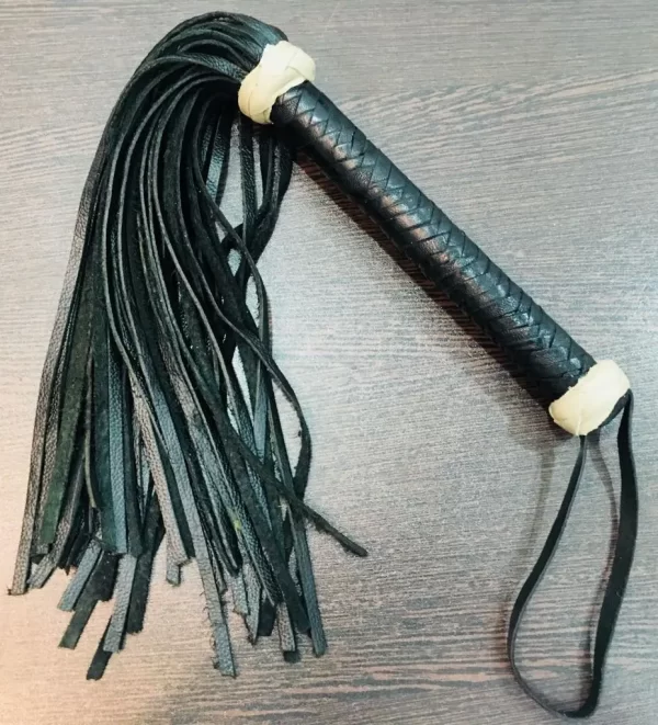 Leather whip