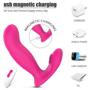 Wearable W0men Vibrator with Remote Control and 9 V!brati0n Patterns for Hands-free G-sp0t Cl!t Vibrat0r for Female - Image 3