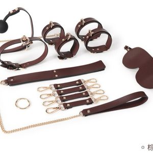 Brown Leather BDSM Bundle Set - Image 2