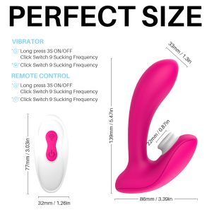 LIX Clit Sucking Vibrator Remote Controlled - Image 8