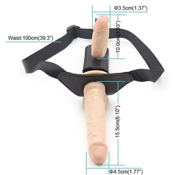 Premium Penis Strap Double Dildo
