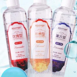Mizz Zee Water-based lubricant,3 Scents Rose|Lavender|Warm 300ml - Image 2