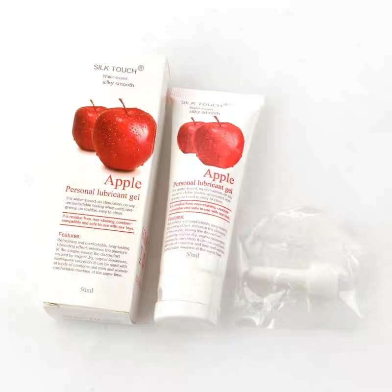 apple personal lubricant gel 12x 82 g water-based lube for colon hydrotherapy, irrigation. Non-allergenic main image 1