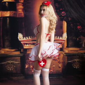 Naughty Nurse Naylor Lingerie Outfit - Image 3