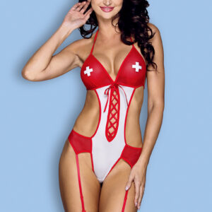 Naughty Nurse Lingerie Outfit - Image 1