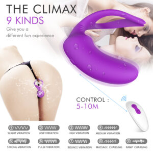 9 Speed Multi Use Vibrator for Couples or Solo Fun - Image 1