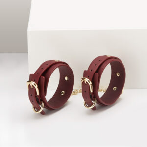 Blindfold, Collar, Handcuff, Ankle Cuff Set. - Image 8