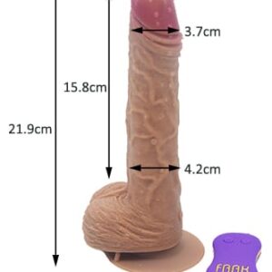 8.6 Inch Silicone VibratorRemote Controlled - Image 6