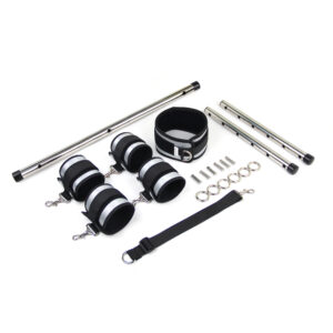 Spread Em! Cuffed Leg Spreader Bar with Collar - Image 7