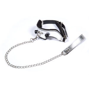 Slave Adult Fetish Dog Neck Collar Chain - Image 1
