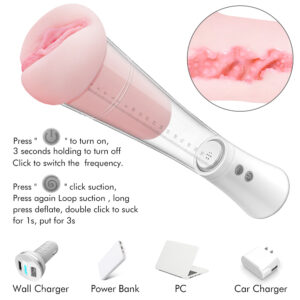 Sucking Fleshlight Vith Vibrations - Image 10