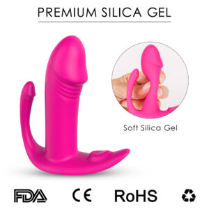 Medical Silicone USB Charge Remote Control Wearable D!ld0 V!brat0r for v*rg*n Female - Image 5