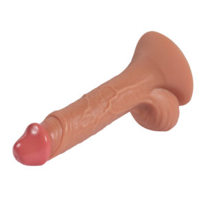 7.68 Inch Fitch Dual Layer Silicone Dildo - Image 2