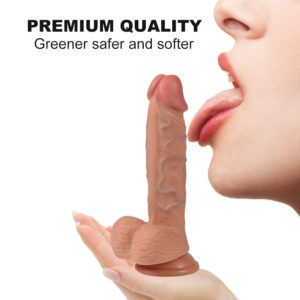 7.5inch New Hnas dual layer dildo with Blue Veins - Image 6