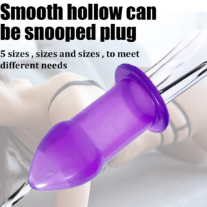 Hollow Butt Plugs, Expander Five Piece Set Of Different Size - Image 5