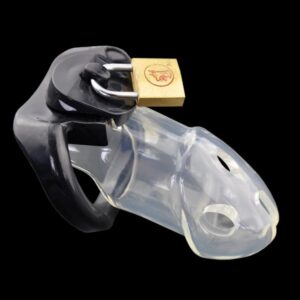Men Soft plastic Chastity Cage - Image 3