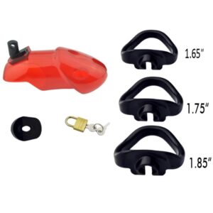 Men Soft plastic Chastity Cage - Image 4
