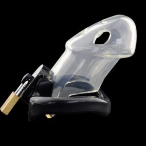 Men Soft plastic Chastity Cage - Image 5
