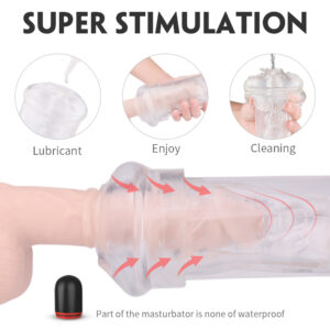 Electric air suction and vibration max man pro extender male penis enlarge penis vacuum pump enlargement - Image 6
