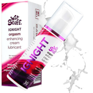 Wet Stuff Enhancing Cream Lubricant for Women and Men of All Ages - Image 1