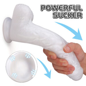 Williams White Knight 7.45 Inch Dildo - Image 4