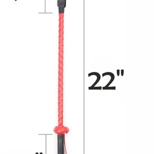 Red & Black Whip - Riding Crop - Image 5