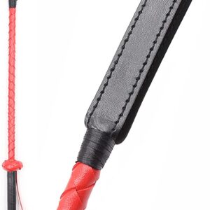Red & Black Whip - Riding Crop - Image 4