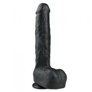 Optimus PVC Dildo With Balls And Suction Cup - Image 1
