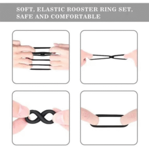 Black Cock Rings - Image 5