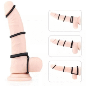 Black Cock Rings - Image 6