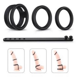 Black Cock Rings - Image 7