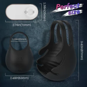 Mens Balls Nest Vibrator Cock Ring - Image 5