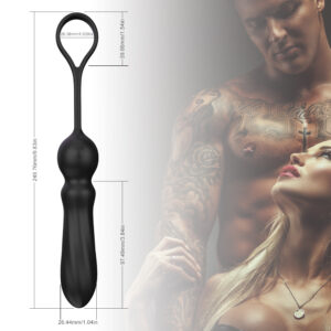 Becky's Vibrating Butt Plug With Cock Ring - Image 4