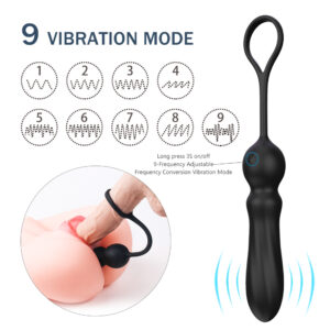 Becky's Vibrating Butt Plug With Cock Ring - Image 8
