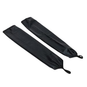 Black Finger less Sleeve Style Glove - Image 6