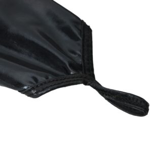 Black Finger less Sleeve Style Glove - Image 4