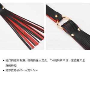 Black and Red Bows 7 Piece BDSM Set - Image 5