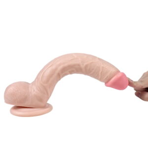 Optimus PVC Dildo With Balls And Suction Cup - Image 5