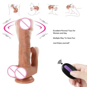 VIGOR Vibrating Wireless Dildo - Image 4
