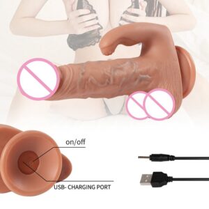 VIGOR Vibrating Wireless Dildo - Image 6