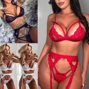 Ravishing Roxy White Lingerie Set Dubai - Image 3