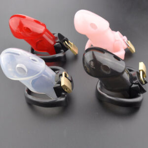 Men Soft plastic Chastity Cage