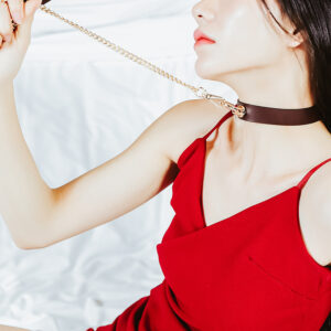 Red Leather 8pc BDSM Set - Image 2