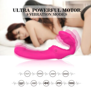 Strapless Strap On, Dual Ended Vibrator - Image 10