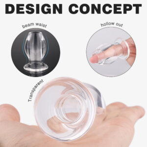 Gape Kings Transparent Hole Stretcher 3 Pack - Image 4