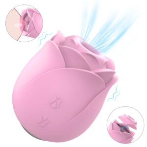 Sucking Flower 2 Rose Shaped Vibrator - Image 2