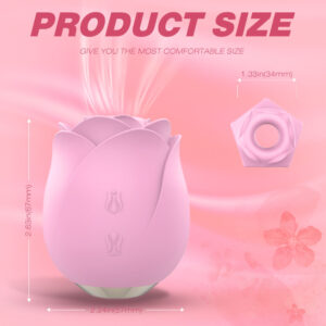 Sucking Flower 2 Rose Shaped Vibrator - Image 5
